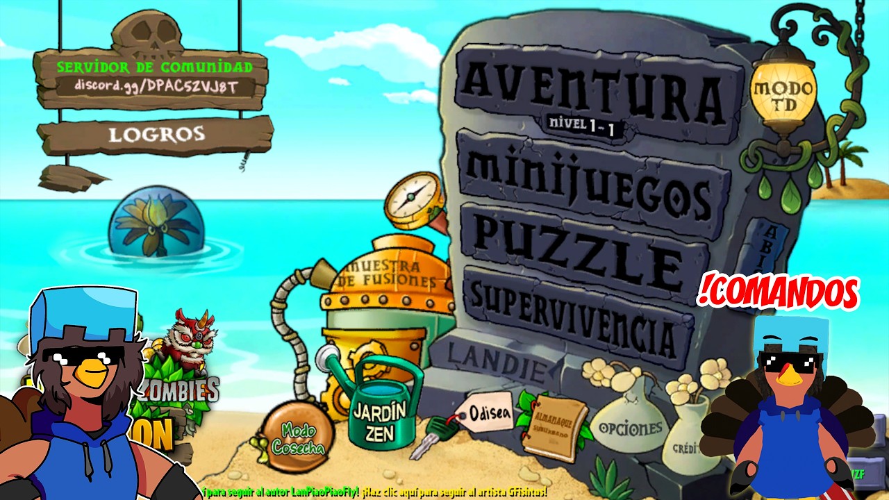 PROBANDO PVZ FUSION EN ESPAÑOL!