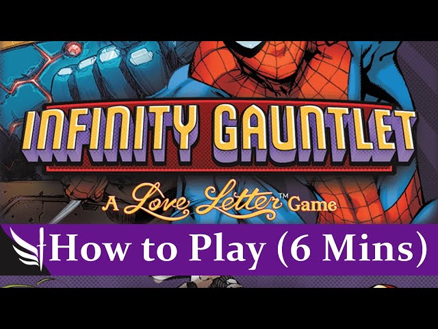 LudoVox - Infinity Gauntlet: A Love Letter Game, ou quand Marvel inonde le  J2S