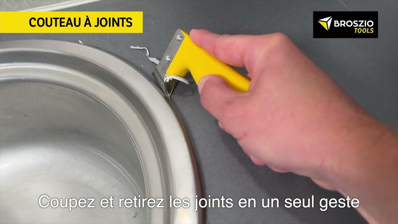 Silicone: Enlever un vieux joint