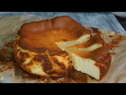 Tarta de Queso Vasca - Basque Burnt Cheesecake - Mi Cocina Rápida | Mi Cocina Rápida - Karen
