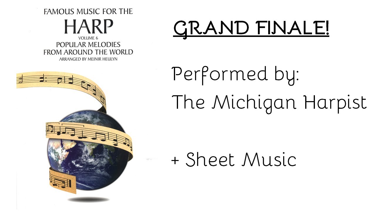 Famous Music for the Harp (M. Heulyn) on Harp + Sheet Music The