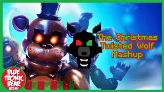 THE CHRISTMAS TWISTED WOLF MASHUP (FNAF 1-5 &amp; THE WOLF)