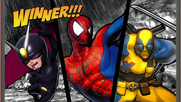 ULTIMATE MARVEL VS. CAPCOM 3 Spiderman,Deadpool,Viewtiful Joe Requested Gameplay