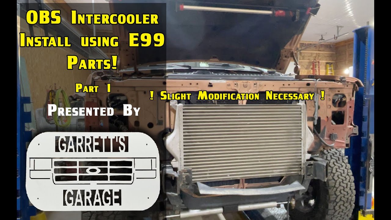 OBS Ford Custom Intercooler Install, Part 1