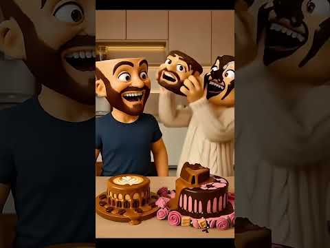 مارونا كابتشينو قتلوا بعض بالكيك خربوا الكيك كله