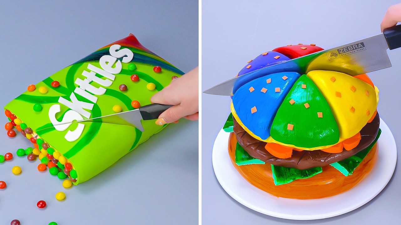 🎨Easy Realistic Cake You Should Try✨| 3D Fondant Cakes | Easy Cake Decorating Ideas💖| Lili Yummy✨