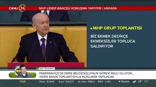 Devlet Bahçeli Paris'te pasta