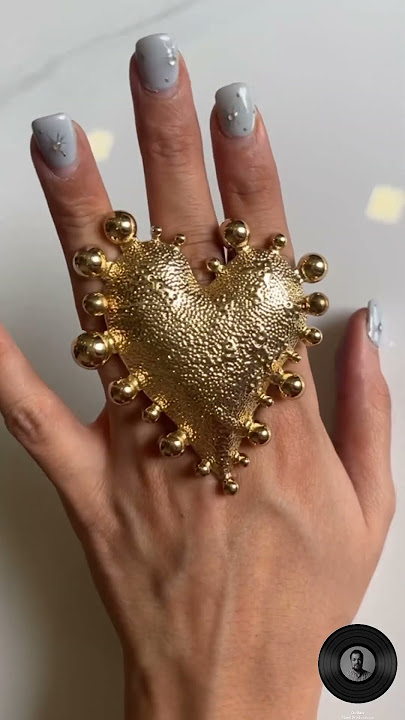 Big massive heart ring #ring #heartring #heart  - 7017675567 for order #heartshaped #loveheart #yhsu