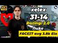 xelex (31-14) Rating: 2.0 (Nuke) | avg. 3800 ELO | Apr 20, 2026 #cs2 #xelex #pov