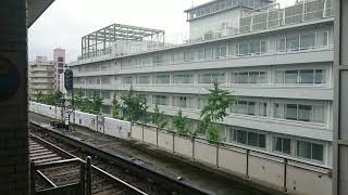 【大阪メトロ中央線】大阪港駅 コスモスクエア行 到着