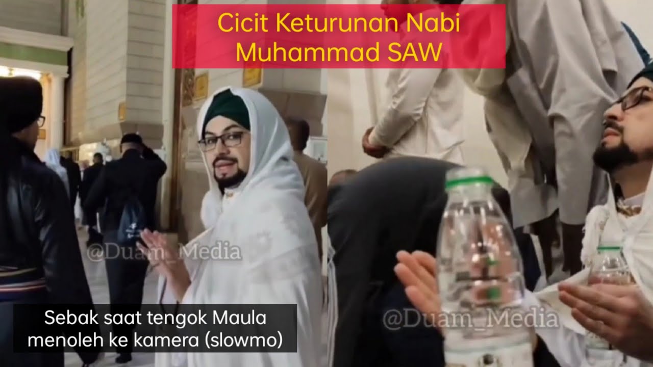 Sebak Saat Tengok Maula Menoleh Ke Kamera (Slowmo) Maula Ziarah Ke