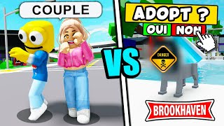 ODA & ODETTE ADOPTE UN CHIEN DANGEUREUX (ça tourne mal) Roblox Brookhaven RP