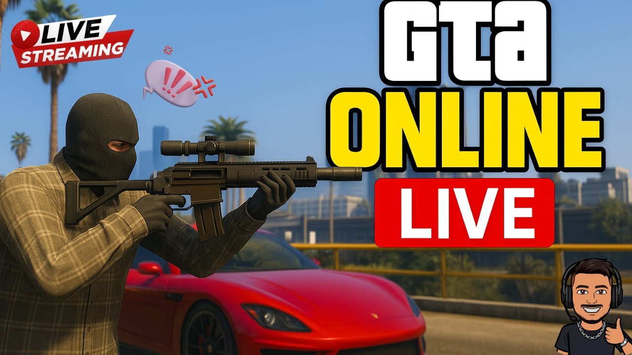 🔴 LIVE | GTA 5 Online: Epic Races, Heists & Chaos | Fun & Fails 😂 🚗💥 ...
