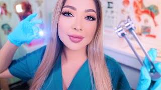 ASMR The MOST Detailed Cranial Nerve Exam YOU'VE SEEN 🩺 Medical Role Play, Hearing Test, Eye Exam