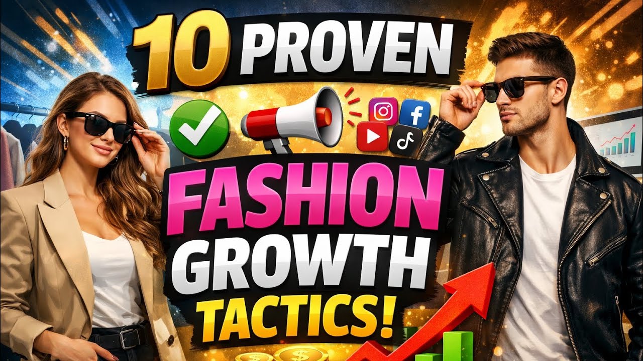10 Proven Fashion Growth Tactics in 2026 | Fashion Marketing Strategies in 2026