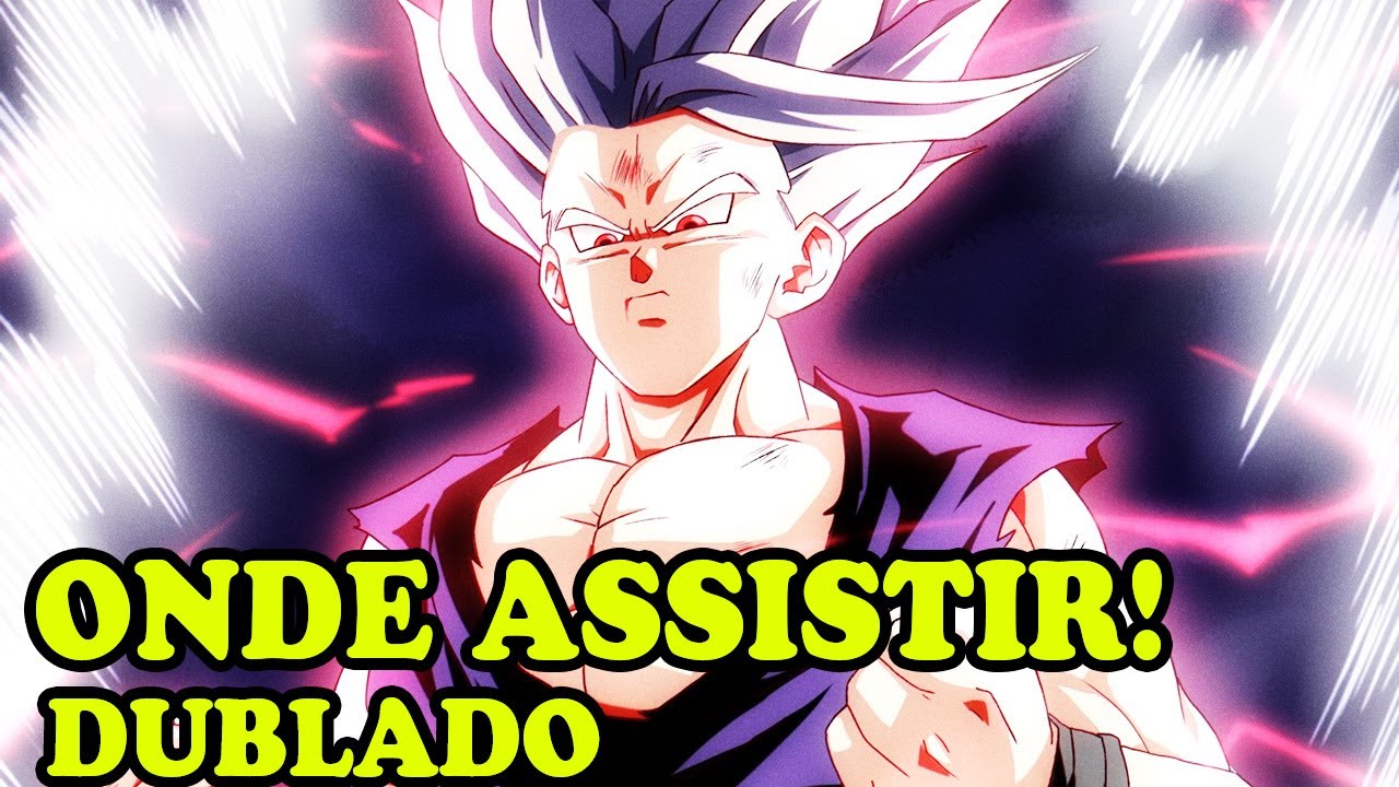 ONDE E COMO ASSISTIR AGORA DUBLADO? Dragon Ball Super Super Hero