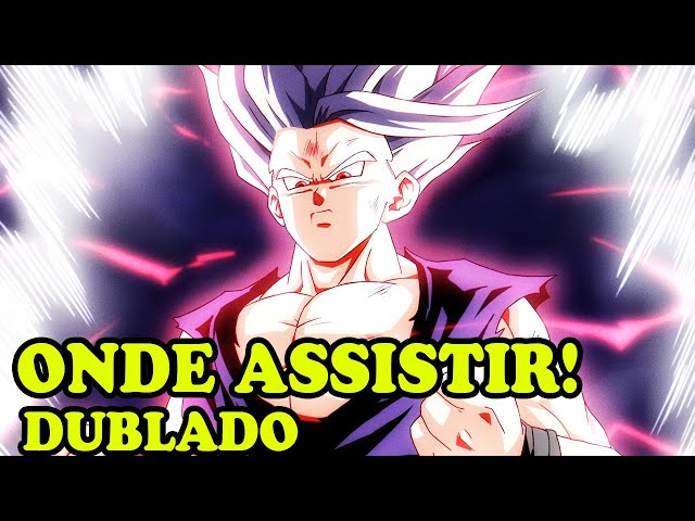 ONDE E COMO ASSISTIR AGORA DUBLADO? Dragon Ball Super Super Hero