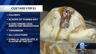 Enjoy $1 scoop of custard at Culver's May 1 while supporting FFA