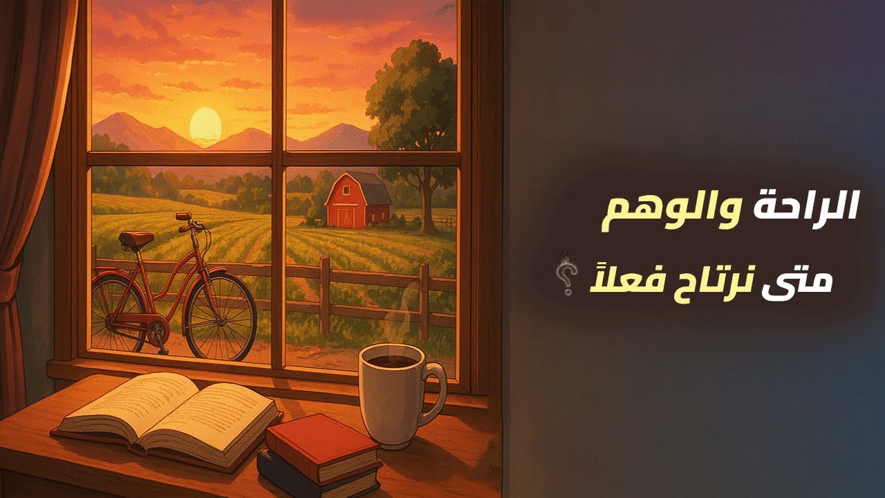 الراحة والوهم  | متى نرتاح فعلاً؟   |  بودكاست