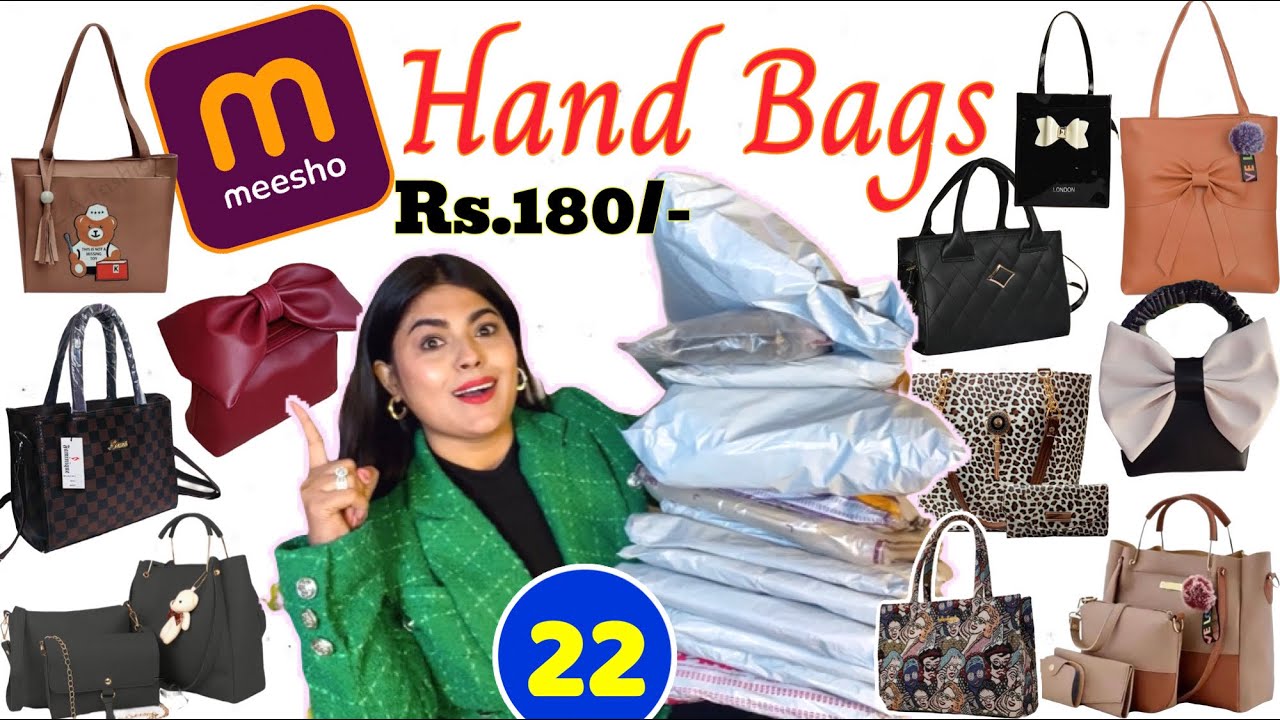 Most Unique and Affordable Handbags 👜 From Meesho ✨🎀 || 22 Handbags