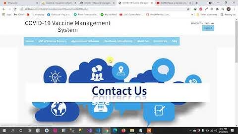 1-COVID-19 Vaccine Management System Final Year Project (Overview Video)