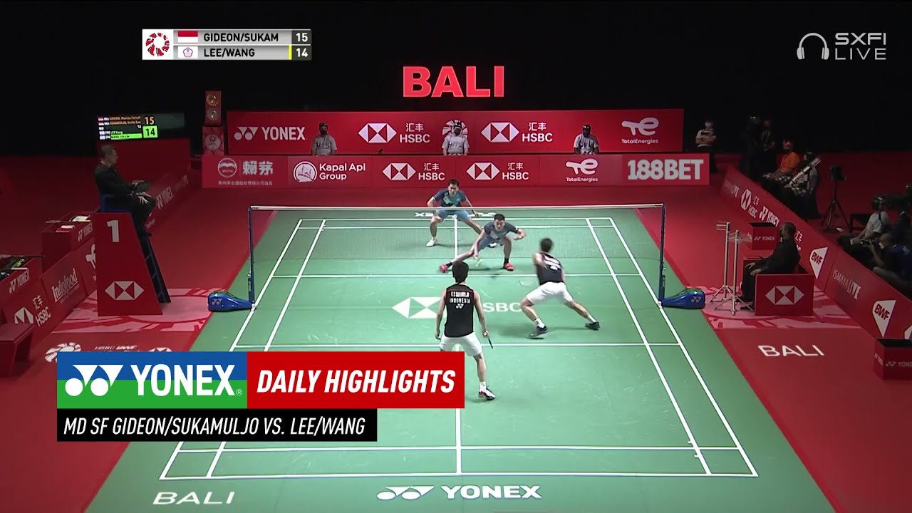 World Tour Finals 2021 Day 4 MD K Sukamuljo / M Gideon (INA) vs