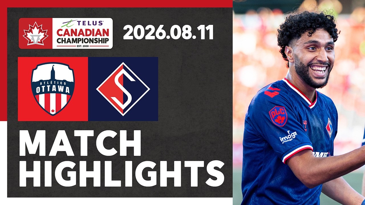 HIGHLIGHTS: Atlético Ottawa vs. FC Supra du Québec | TELUS Canadian Championship Quarter-final Leg 2