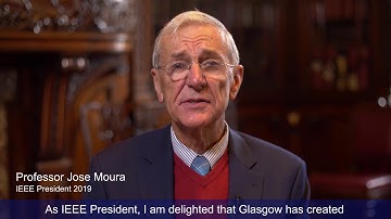 Professor Jose Moura - Glasgow Convention Bureau IEEE Glasgow Tartan