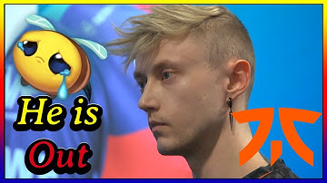 Sad Rekkles after Getting Eliminated