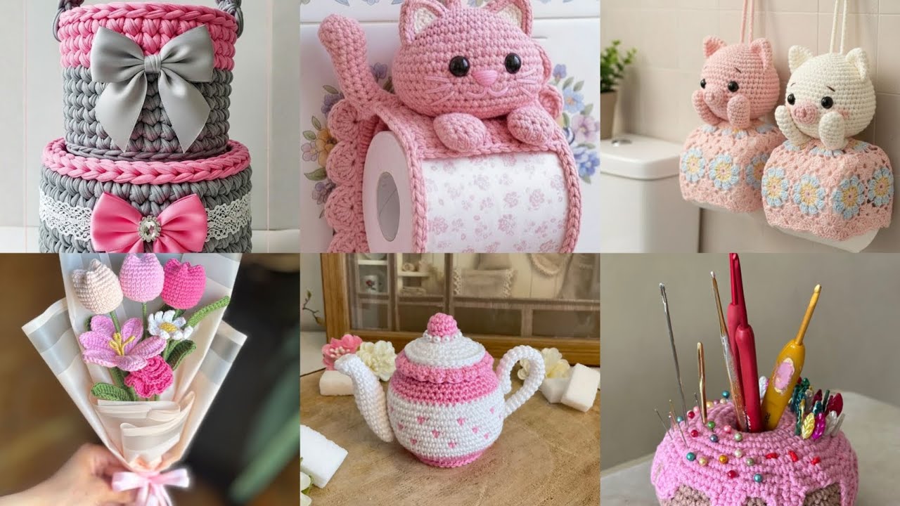 Most beautiful and attractive crochet handmade items and ideas Part 14 💕2026