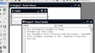 Simple Clock Timer in VB6