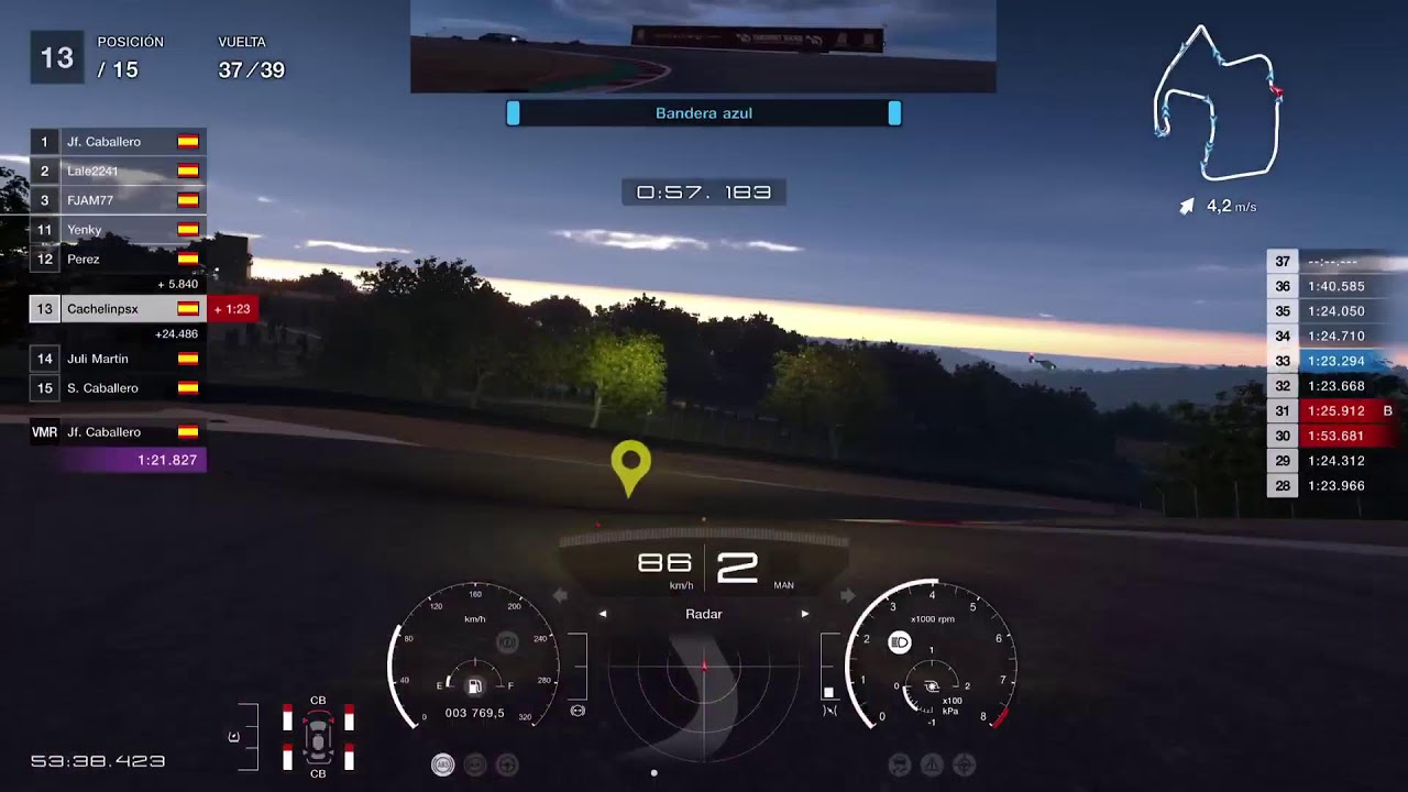 Gt7Spain T10 R2 Laguna Seca Gr3