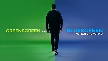 Greenscreen vs. Bluescreen | When and why?