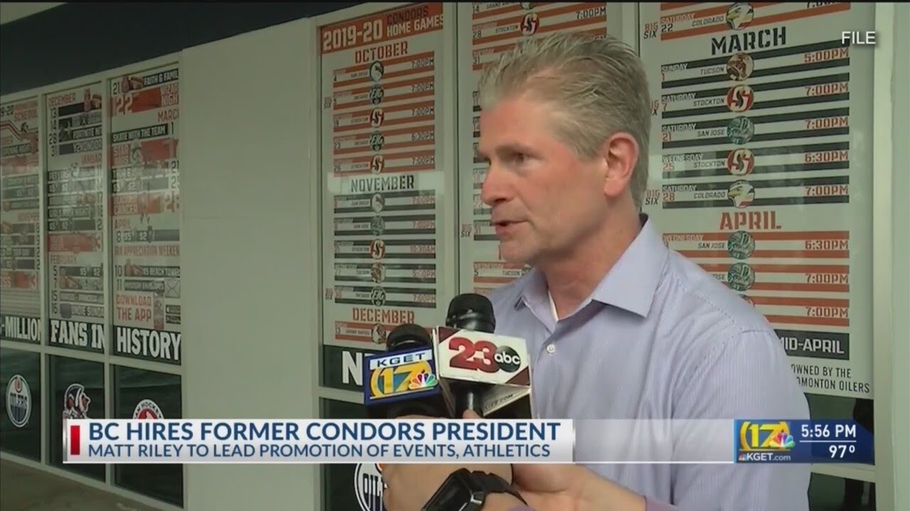 Bakersfield Colleges hires former Condors President YouTube