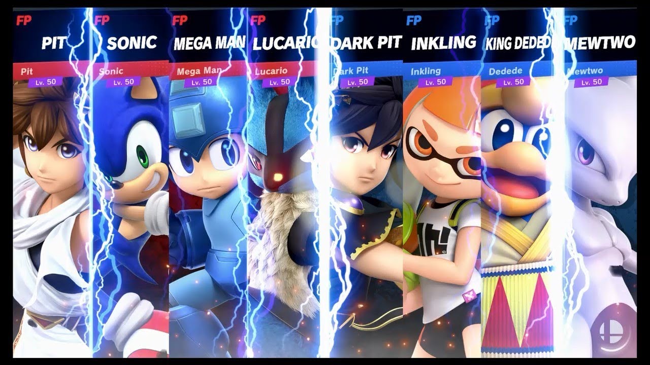 Super Smash Bros Ultimate Amiibo Fights Request #239 HX Ho's Team Pit vs Team Dark Pit Round 3