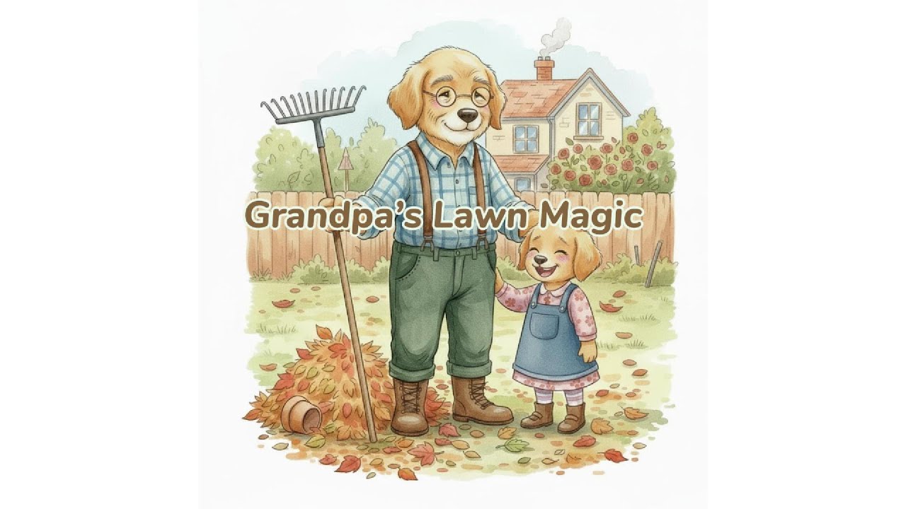 Grandpa’s Lawn Magic｜Bedtime Story｜Parent & Child Reading｜Storybook for Kids