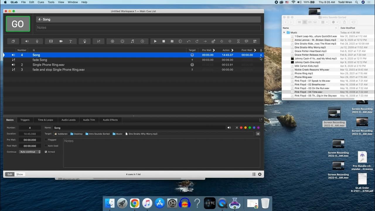 QLab 7 Follow and Continue YouTube
