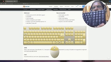 Blender 3D Software and Hardware Requirements