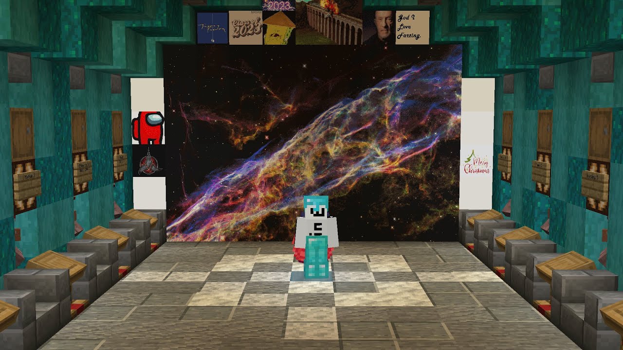 World's Largest Map Art of the Veil Nebula in Singleplayer Survival ...