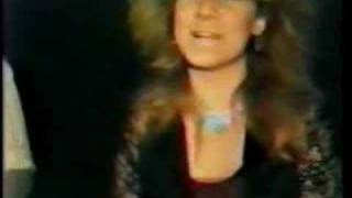 Poison fans in 1986 record company promo video