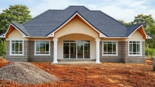 Newly 3 Bedroom House : Procedure Of Setting Out A Modern House