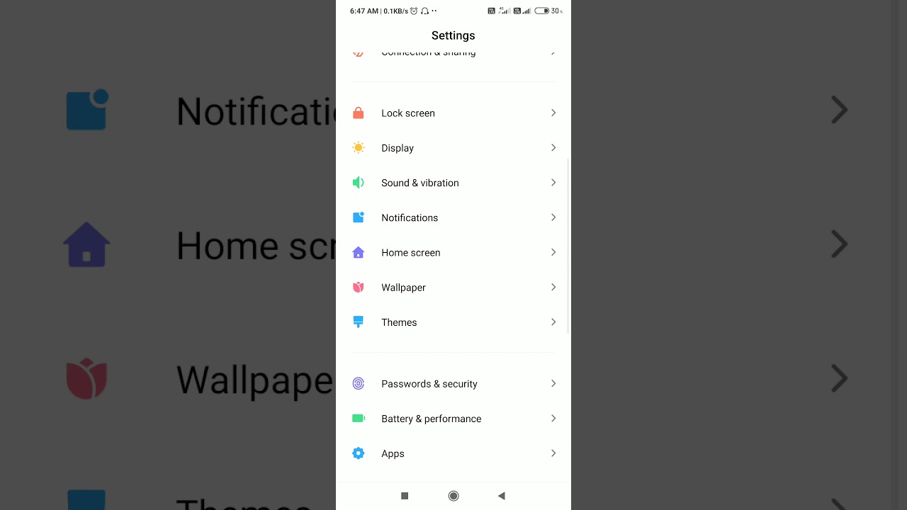 Redmi note 7 pro new launcher update app drawer eneble