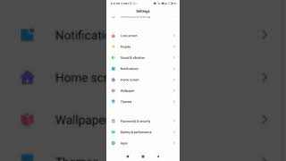 Redmi note 7 pro new launcher update app drawer eneble screenshot 2