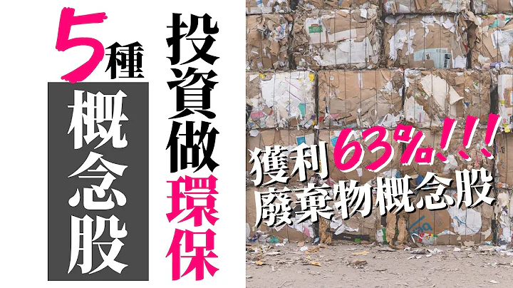[蕾咪]5种环保概念股！ESG是什么？太阳能、绿能、废弃物回收也能投资？概念股EP2 - 天天要闻