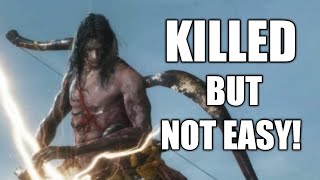 Sekiro Genichiro Ashina & Way Of Tomoe Boss Fight With Lightning Reversal