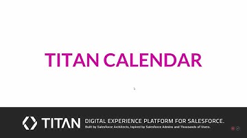 Titan Calendar - Introducing the new way to schedule meetings in Salesforce