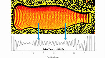 Electron Waves Running Across Microscopic Silver Bottle (HD Version)