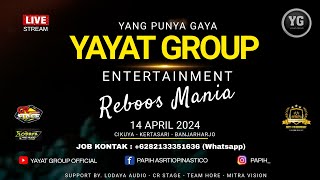 Live Stream YAYAT GROUP | CIKUYA - KERTASARI - Banjarharjo | MINGGU, 14 APRIL 2024
