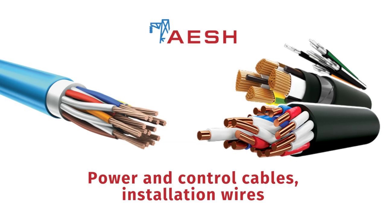 Power and control cables, installation wires YouTube