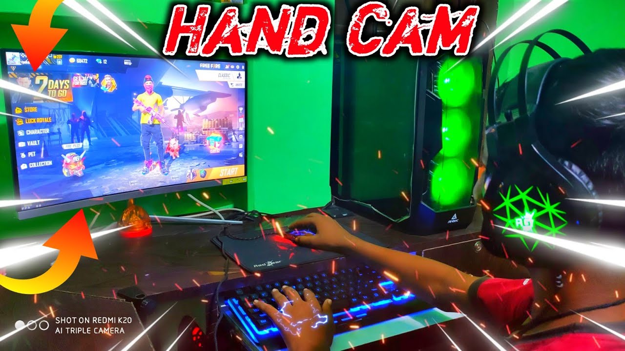 Free Fire Pc Gameplay Free Fire Handcam Pc 1 Vs 1 Challenge Free Fire Pc Highlights 1 Youtube